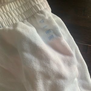 VS PINK sweatpants in light pastel tie dye, size XS